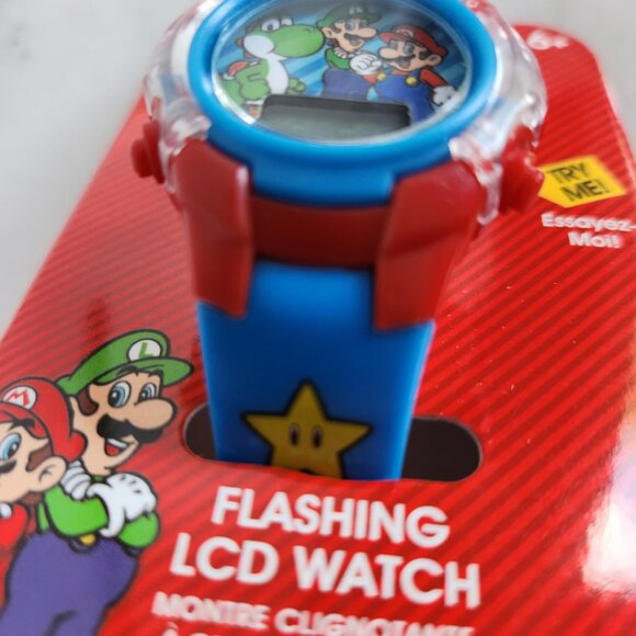 Super Mario LED watch. Blinking lights. Giftable - Picture 5 of 6